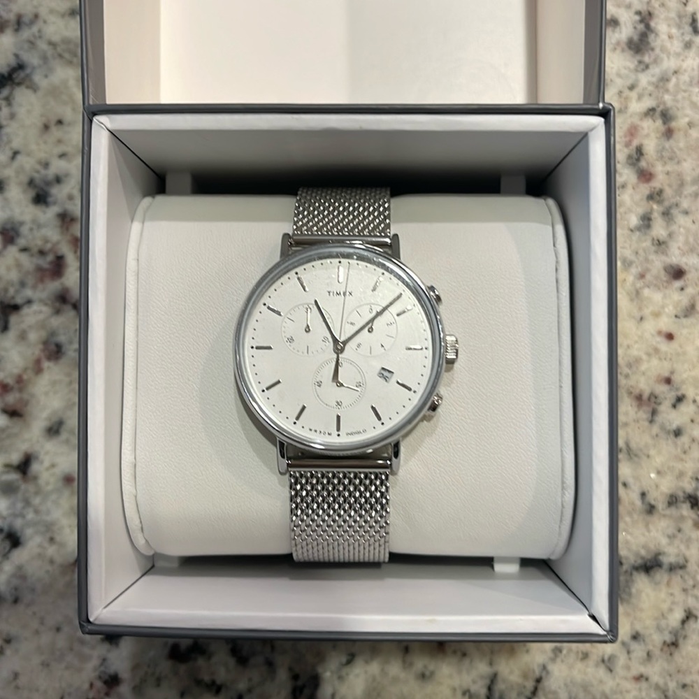BNIB Timex Stainless Steel Watch